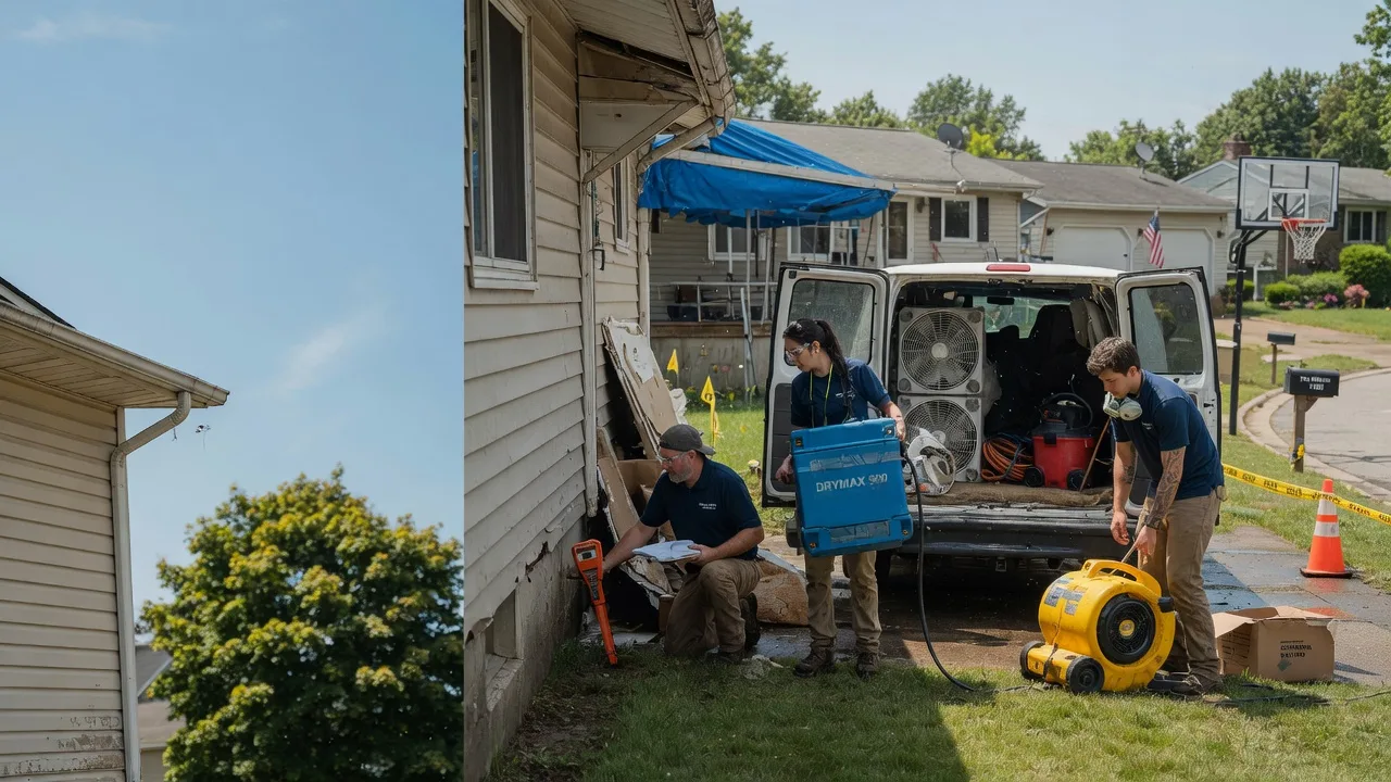 Ceiling Leak Cleanup in Sherwood, MI near me