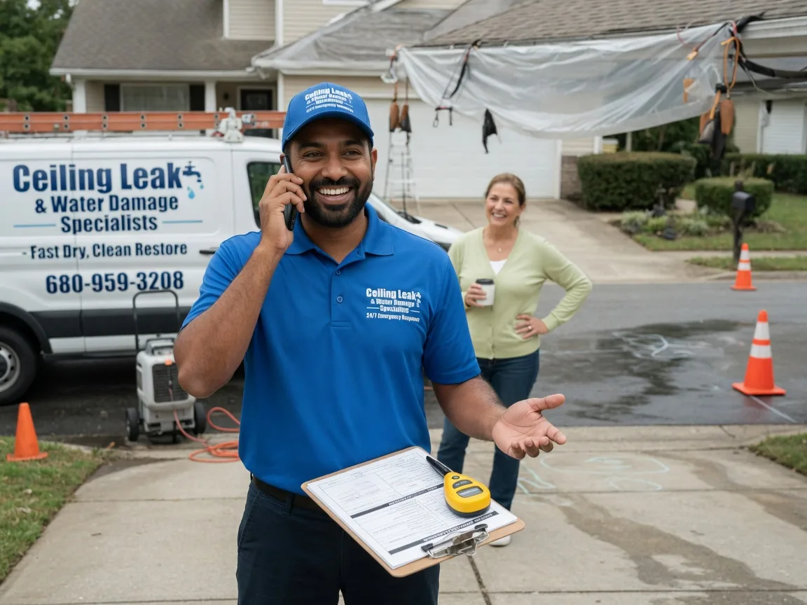 Ceiling Leak Cleanup Sherwood, MI FAQs